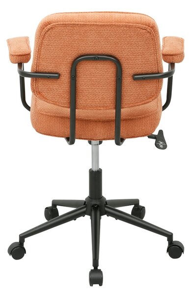 Scaun birou, Leberta R300, Teracota, 64x63.5x86 cm