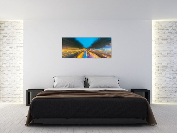 Tablou - Pictură abstractă (120x50 cm)