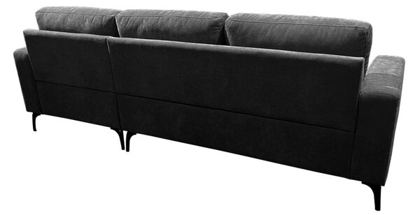 Coltar stanga, Menande, Antracit, 248x160x89 cm