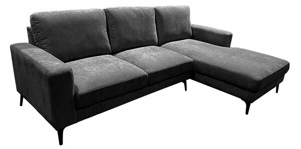 Coltar stanga, Menande, Antracit, 248x160x89 cm