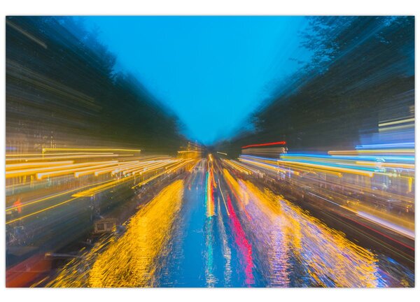 Tablou - Pictură abstractă (90x60 cm)