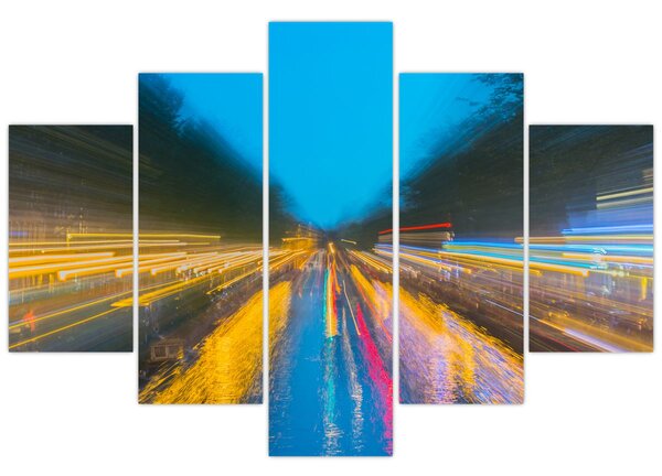Tablou - Pictură abstractă (150x105 cm)