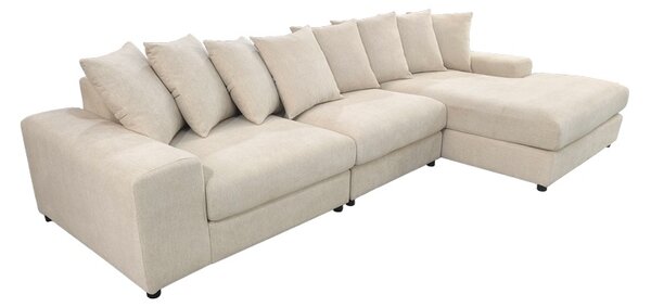 Coltar stanga, Gerando, Bej, 336x179x83 cm