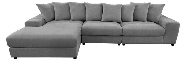 Coltar dreapta, Gerando, Antracit, 336x179x83 cm