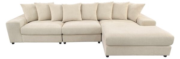 Coltar stanga, Gerando, Bej, 336x179x83 cm