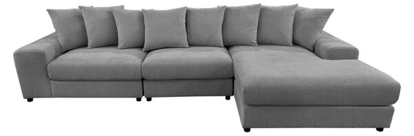 Coltar stanga, Gerando, Antracit, 336x179x83 cm