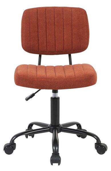 Scaun birou, Warra, Bordo, 50x52x86 cm