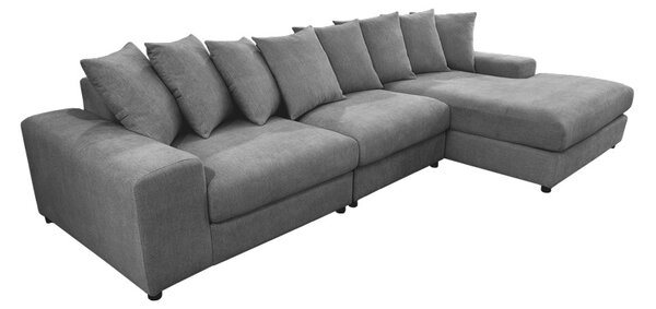 Coltar stanga, Gerando, Antracit, 336x179x83 cm