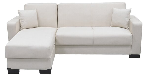 Coltar extensibil reversibil, Dumma, Crem, 226x146x86 cm