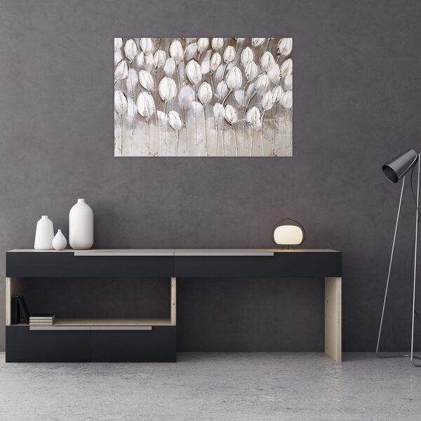 Tablou - Lalele structurate (90x60 cm)