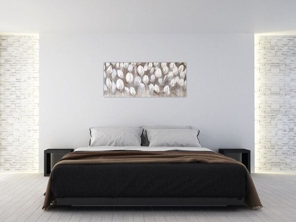 Tablou - Lalele structurate (120x50 cm)