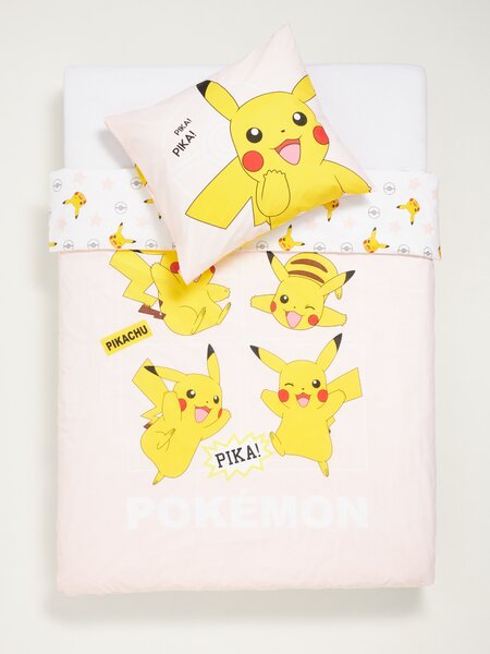 Sinsay - Set cu lenjerie de pat Pokemon - roz-pastel