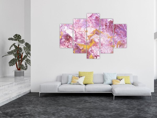 Tablou - Abstract roz (150x105 cm)