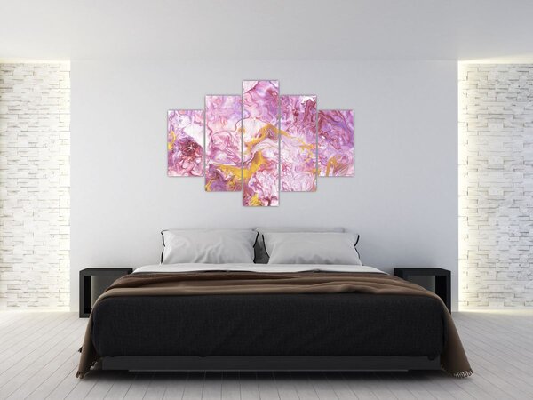 Tablou - Abstract roz (150x105 cm)