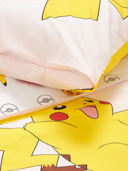Sinsay - Set cu lenjerie de pat Pokemon - roz-pastel