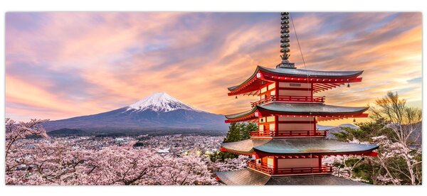Tablou - Fuji,Japonia (120x50 cm)