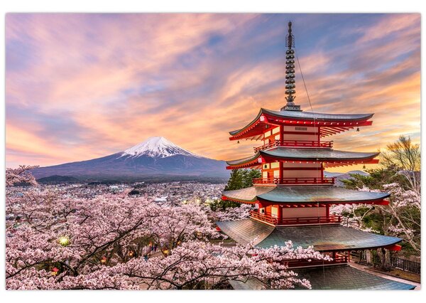 Tablou - Fuji,Japonia (90x60 cm)