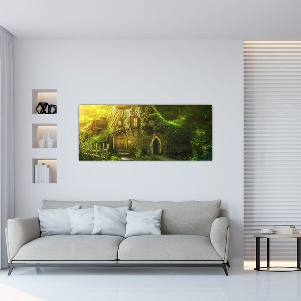 Tablou - Pădure de poveste (120x50 cm)
