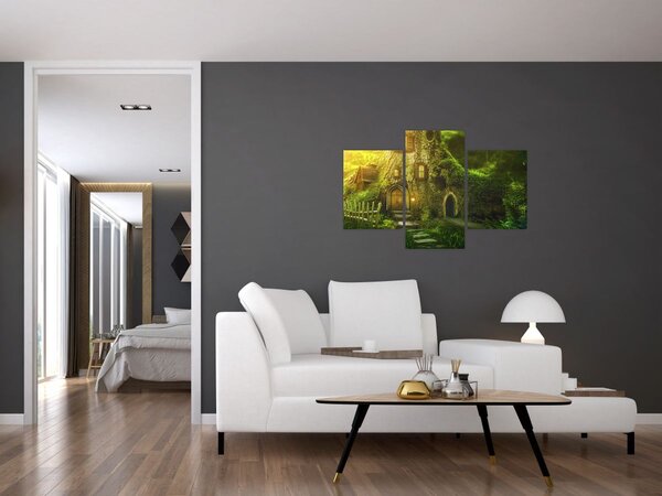 Tablou - Pădure de poveste (90x60 cm)