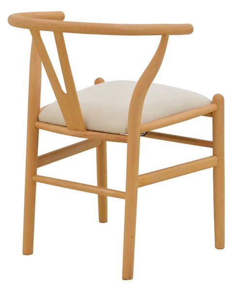 Scaun Wishbone, Bej, 51x58x73 cm