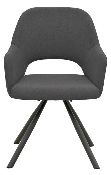 Scaun Verta, Antracit, 59x58x87 cm