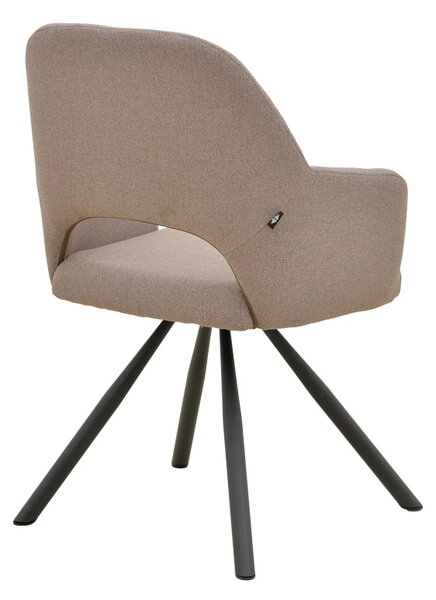 Scaun Verta, Bej, 59x58x87 cm