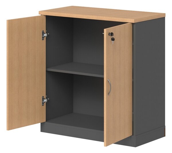 Comoda joasa Fesialo, Antracit, 80x41x80 cm