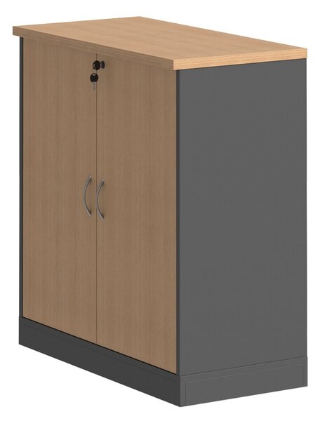 Comoda joasa Fesialo, Antracit, 80x41x80 cm
