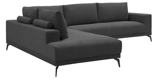 Coltar dreapta Selio, Antracit, 300x240x100 cm