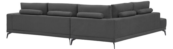 Coltar dreapta Selio, Antracit, 300x240x100 cm