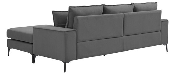 Canapea reversibila Ravelma, Antracit, 241x168x87 cm
