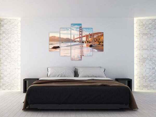 Tablou - Golden Gate Bridge (150x105 cm)