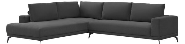 Coltar dreapta Selio, Antracit, 300x240x100 cm