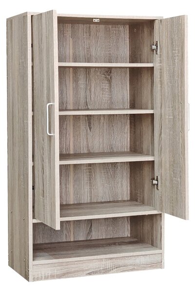 Dulap pantofar Lemba, Sonoma, 80x33x120 cm