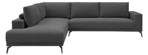 Coltar dreapta Selio, Antracit, 300x240x100 cm