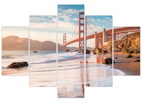 Tablou - Golden Gate Bridge (150x105 cm)