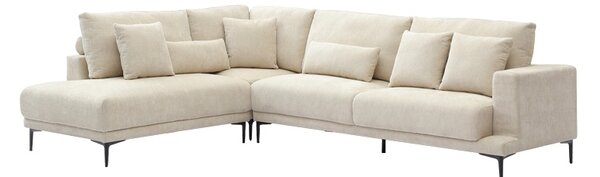Coltar dreapta Maliva, Bej, 280x210x100 cm