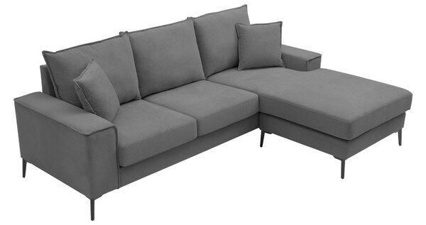 Canapea reversibila Ravelma, Antracit, 241x168x87 cm