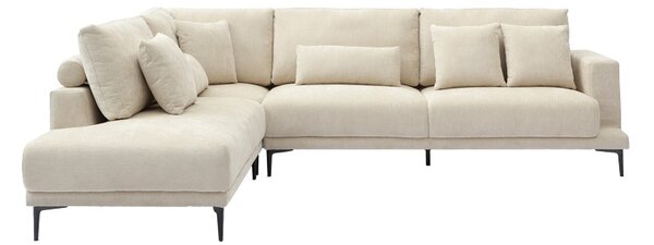 Coltar dreapta Maliva, Bej, 280x210x100 cm