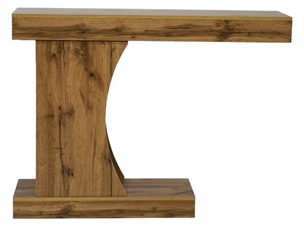 Consola Devo, Stejar, 120x30x90 cm