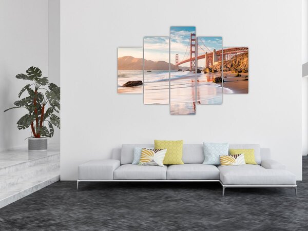 Tablou - Golden Gate Bridge (150x105 cm)