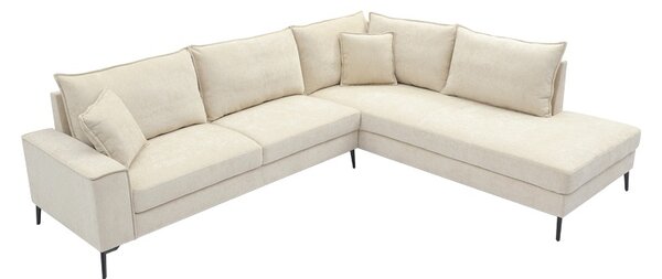 Coltar stanga Zenqua, Bej, 291x233x90 cm