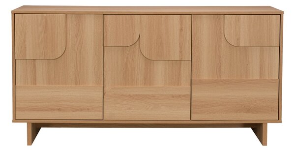Bufet Jenfia, Natural, 155x75.5x39 cm