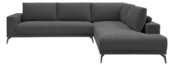 Coltar stanga Selio, Antracit, 300x240x100 cm