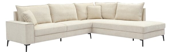 Coltar stanga Zenqua, Bej, 291x233x90 cm