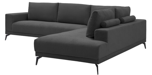 Coltar stanga Selio, Antracit, 300x240x100 cm