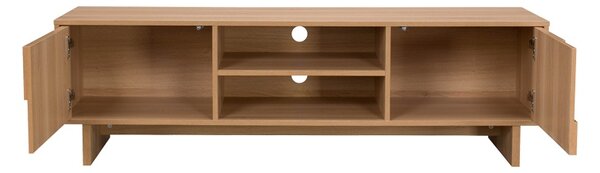 Comoda TV Jenfia, Natural, 150x39x45.5 cm