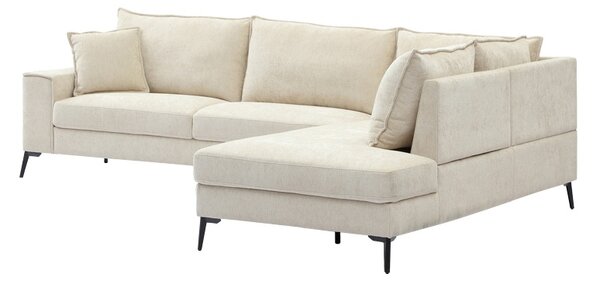 Coltar stanga Zenqua, Bej, 291x233x90 cm