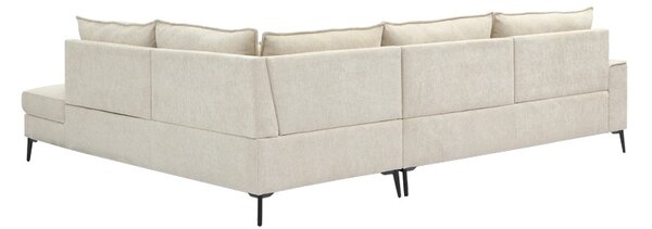 Coltar stanga Zenqua, Bej, 291x233x90 cm