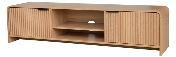 Comoda TV Anfen, Natural, 160x39x40.5 cm